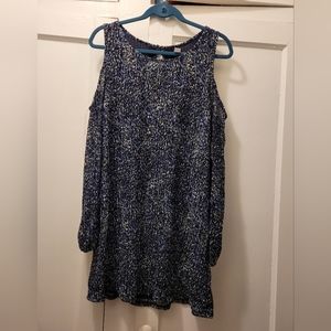 NWT, XL, cold shoulder dress